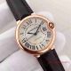 2017 Replica Ballon Bleu De Cartier Watch Rose Gold Black Leather band (2)_th.jpg